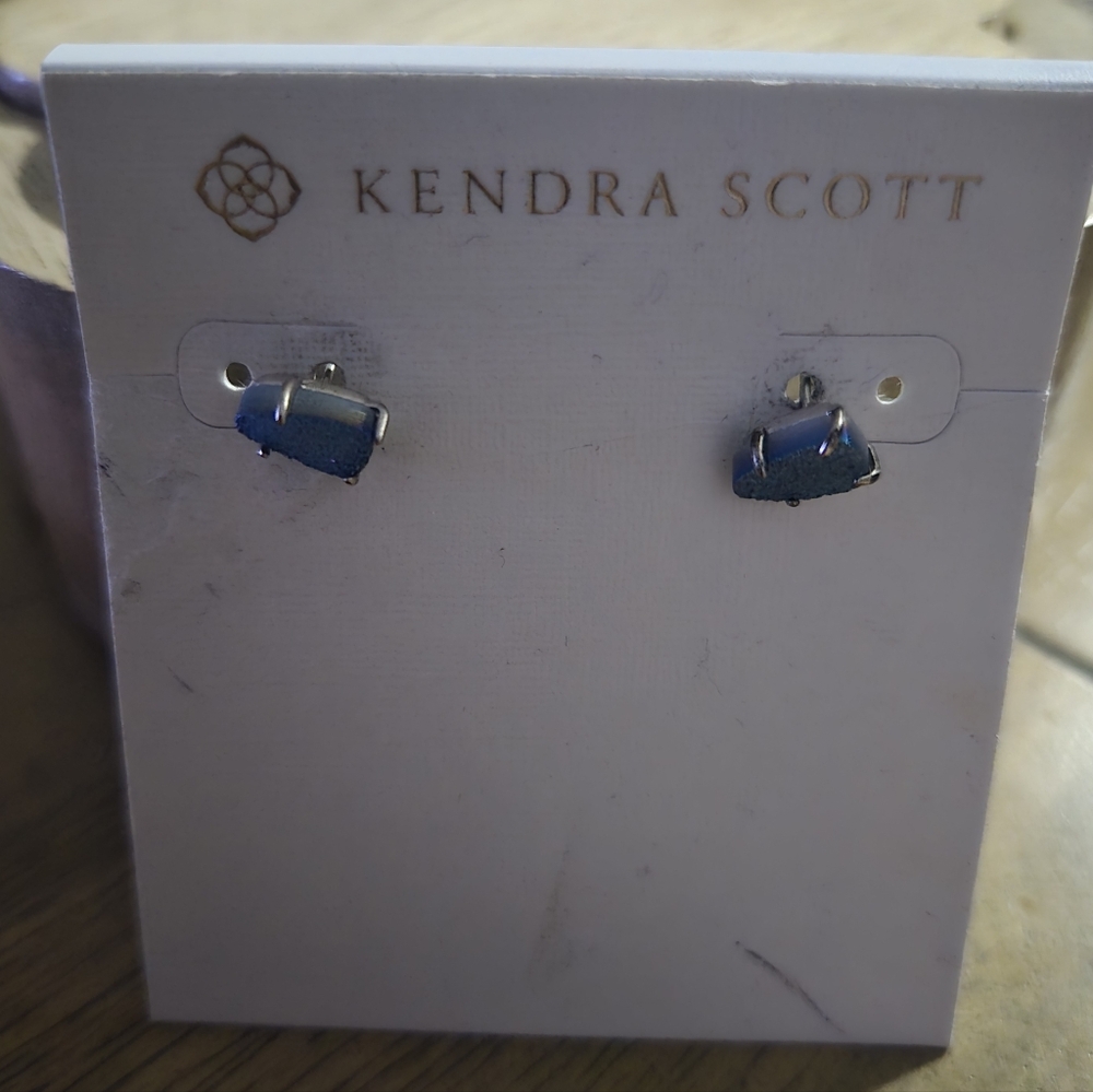 Kendra Scott Blue Stud Earrings